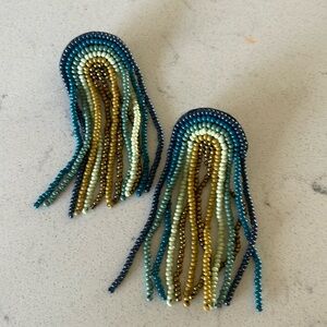 Retro beaded earrings